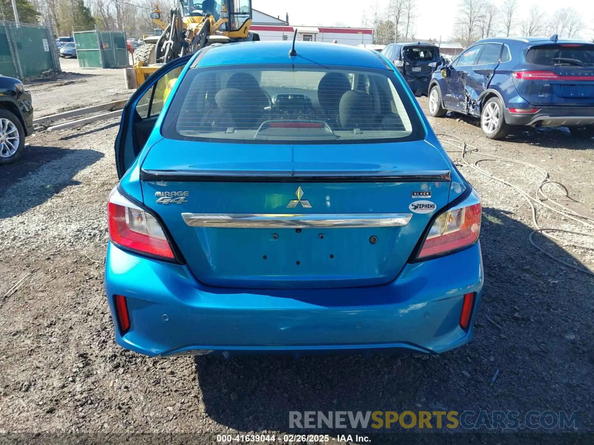 16 fotografías del automóvil dañado ML32FUFJ7NHF08253 MITSUBISHI MIRAGE G4 2022