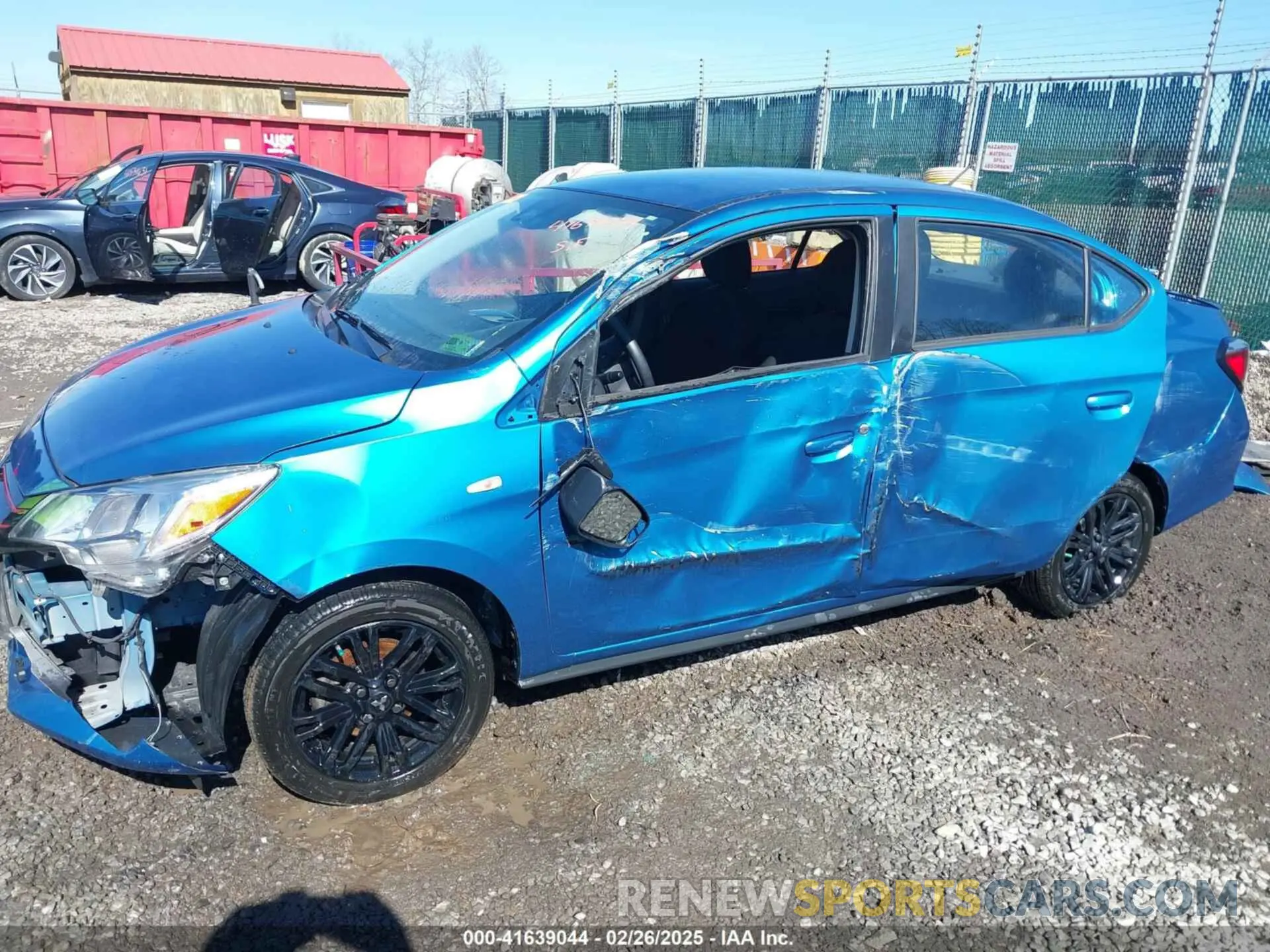 6 fotografías del automóvil dañado ML32FUFJ7NHF08253 MITSUBISHI MIRAGE G4 2022