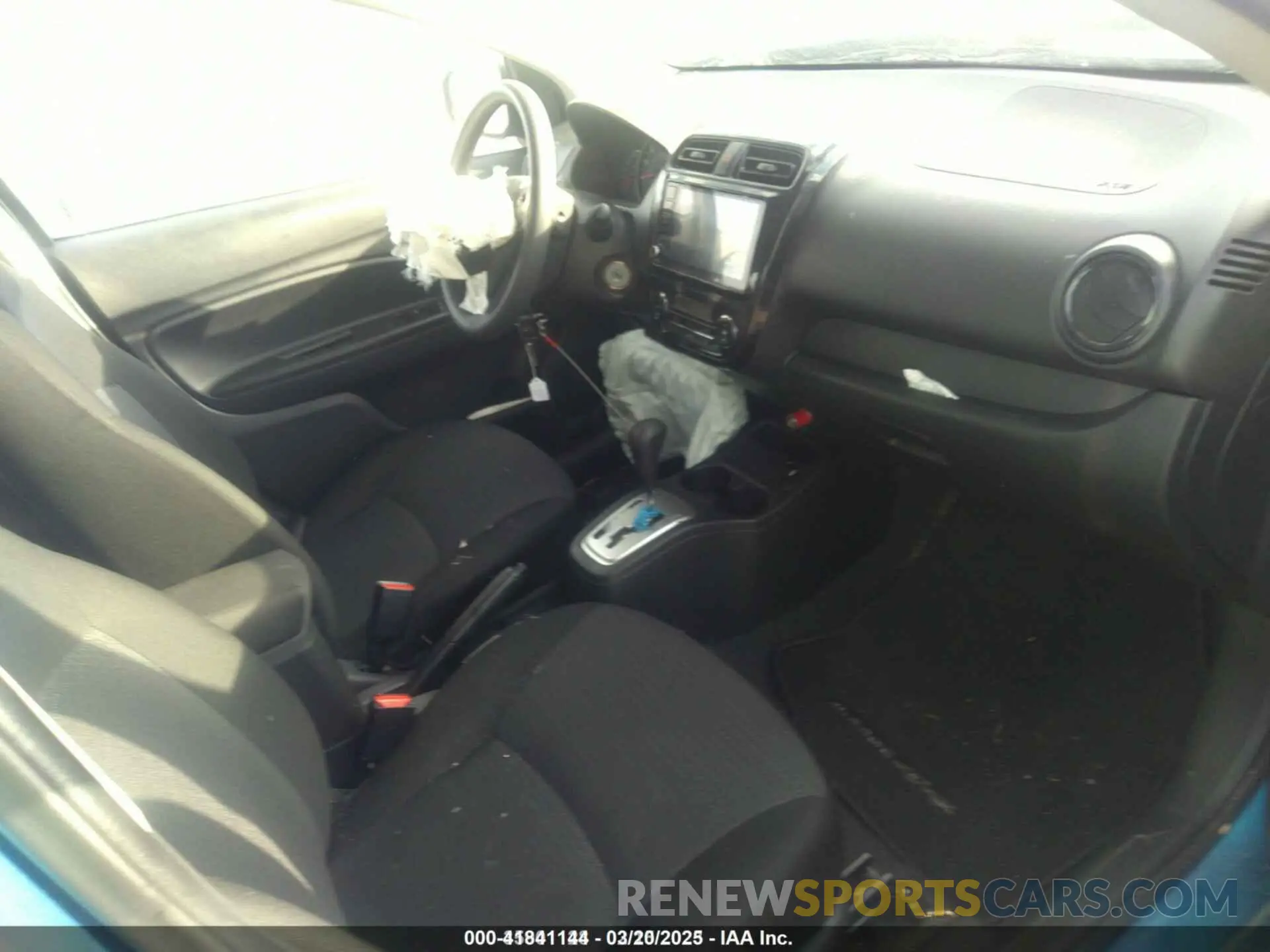 5 fotografías del automóvil dañado ML32FUFJ7NHF08625 MITSUBISHI MIRAGE G4 2022