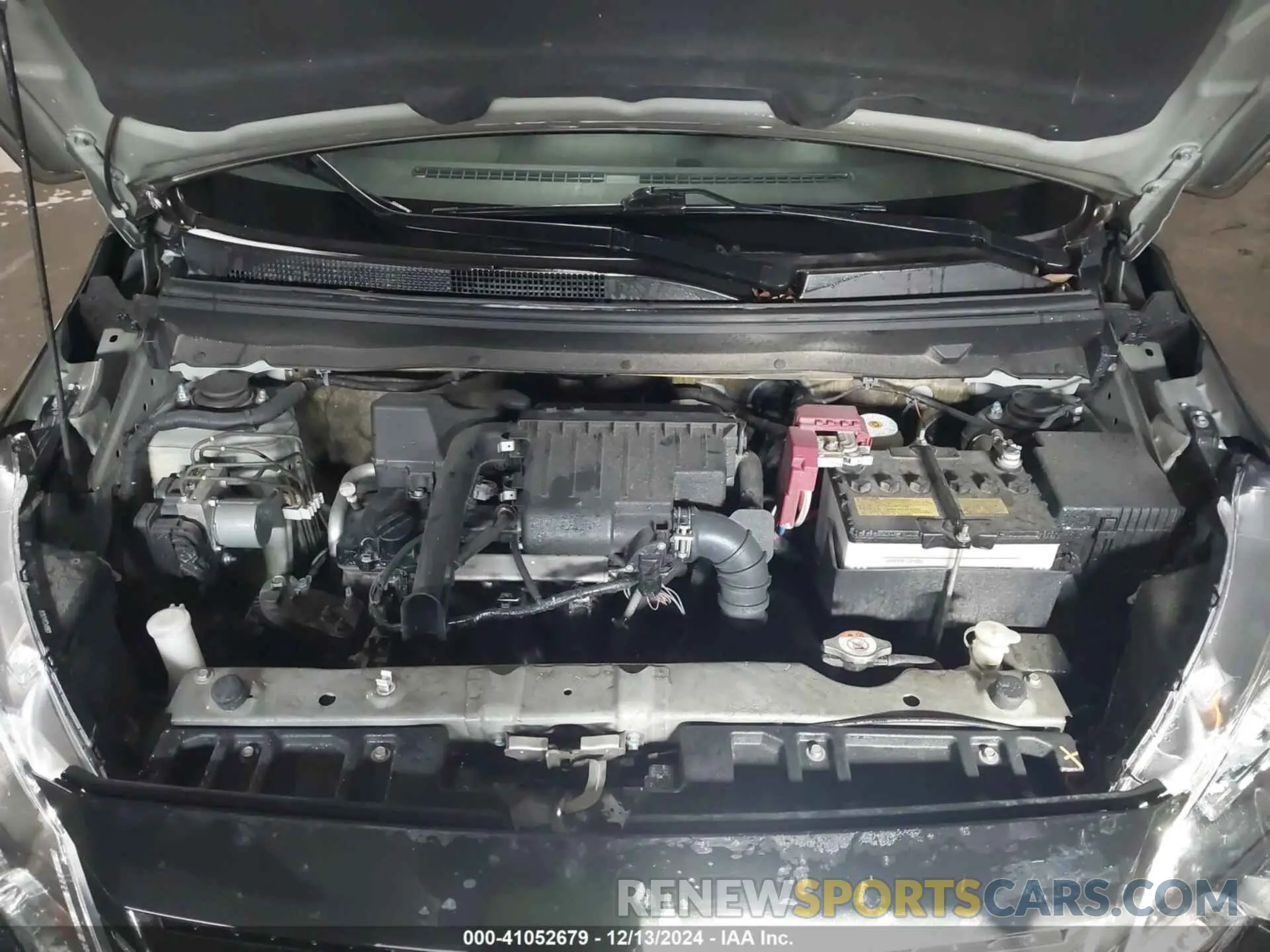 10 fotografías del automóvil dañado ML32FUFJ8NHF01909 MITSUBISHI MIRAGE G4 2022