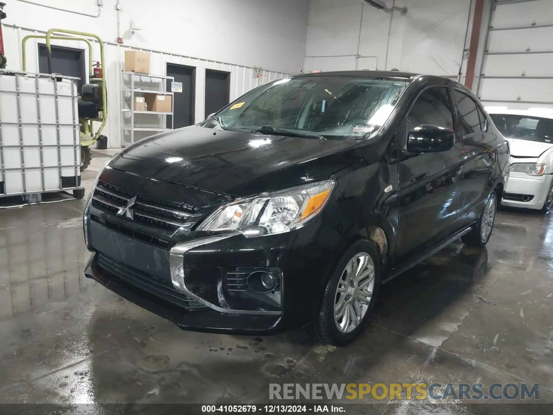 2 fotografías del automóvil dañado ML32FUFJ8NHF01909 MITSUBISHI MIRAGE G4 2022