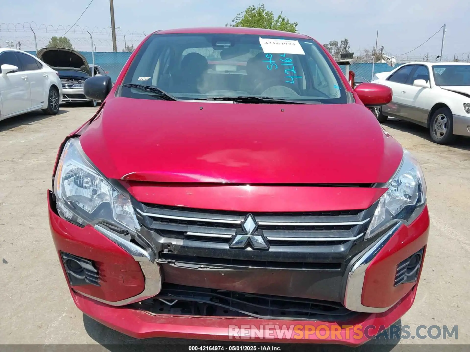 12 fotografías del automóvil dañado ML32FUFJ1PHF06114 MITSUBISHI MIRAGE G4 2023
