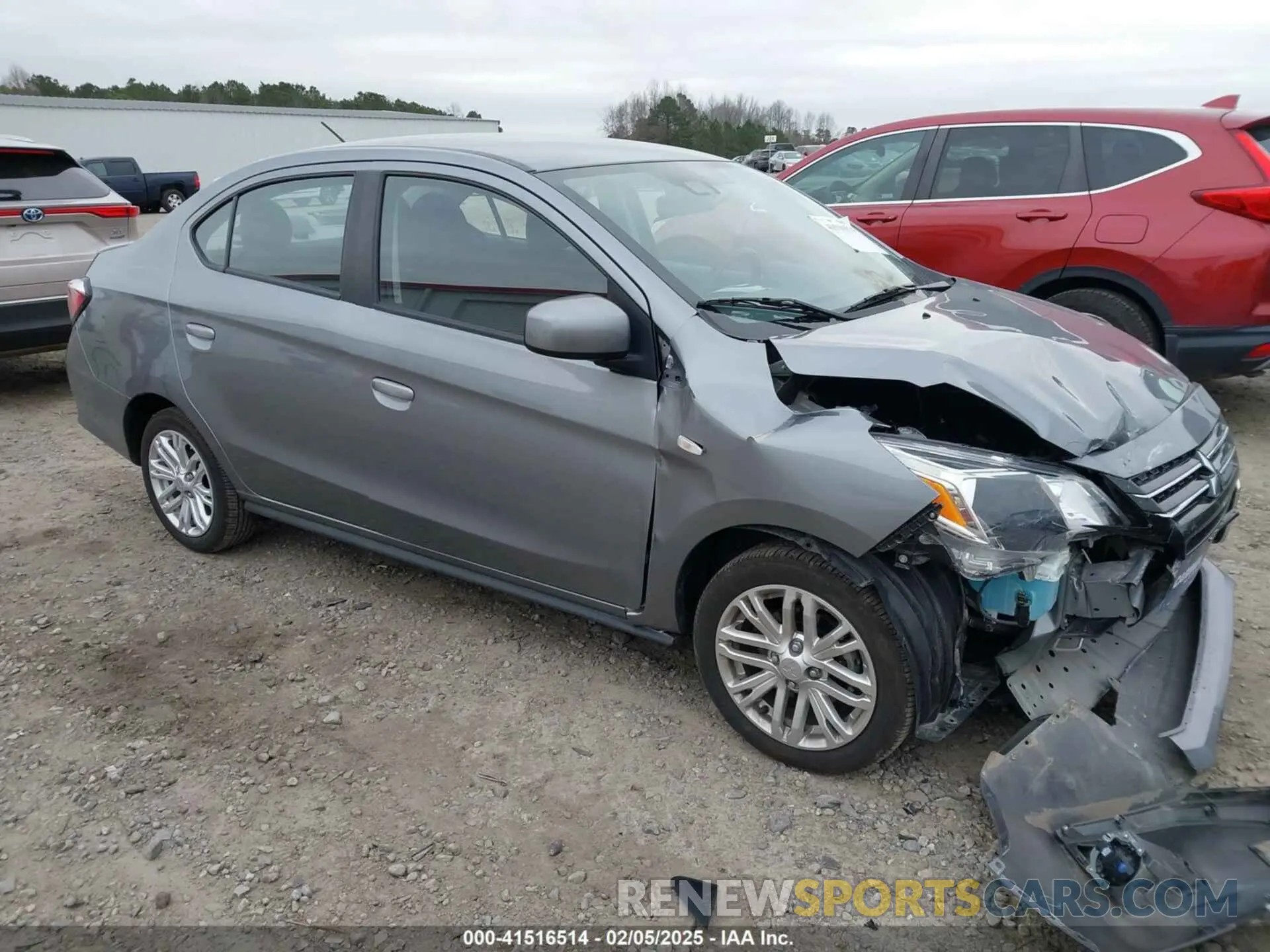 1 fotografías del automóvil dañado ML32FUFJ2PHF06171 MITSUBISHI MIRAGE G4 2023