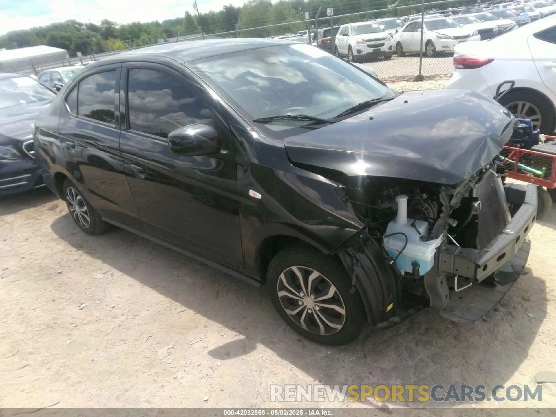 1 fotografías del automóvil dañado ML32FUFJ5PHF01742 MITSUBISHI MIRAGE G4 2023