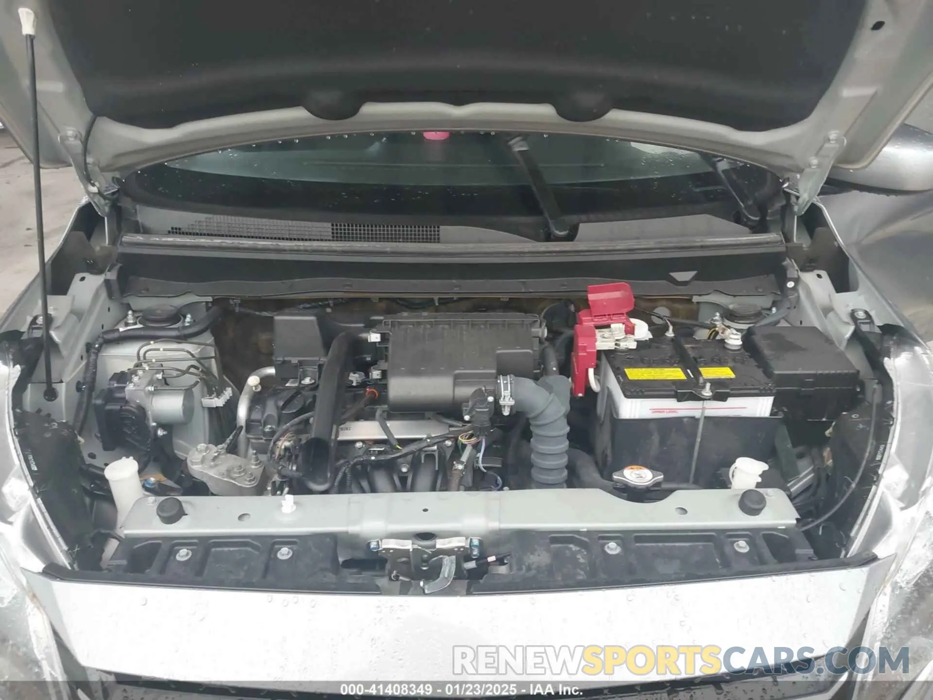 10 fotografías del automóvil dañado ML32FUFJ6PHF01961 MITSUBISHI MIRAGE G4 2023