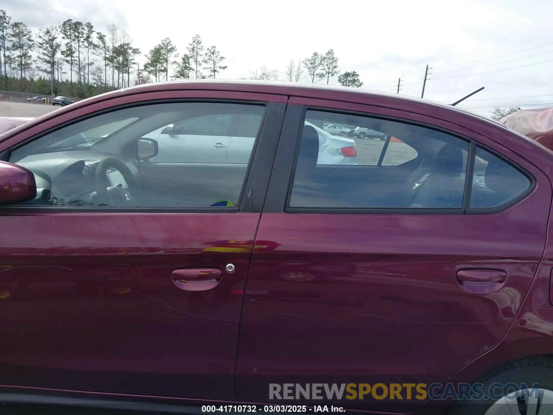 14 fotografías del automóvil dañado ML32FUFJ8PHF02013 MITSUBISHI MIRAGE G4 2023