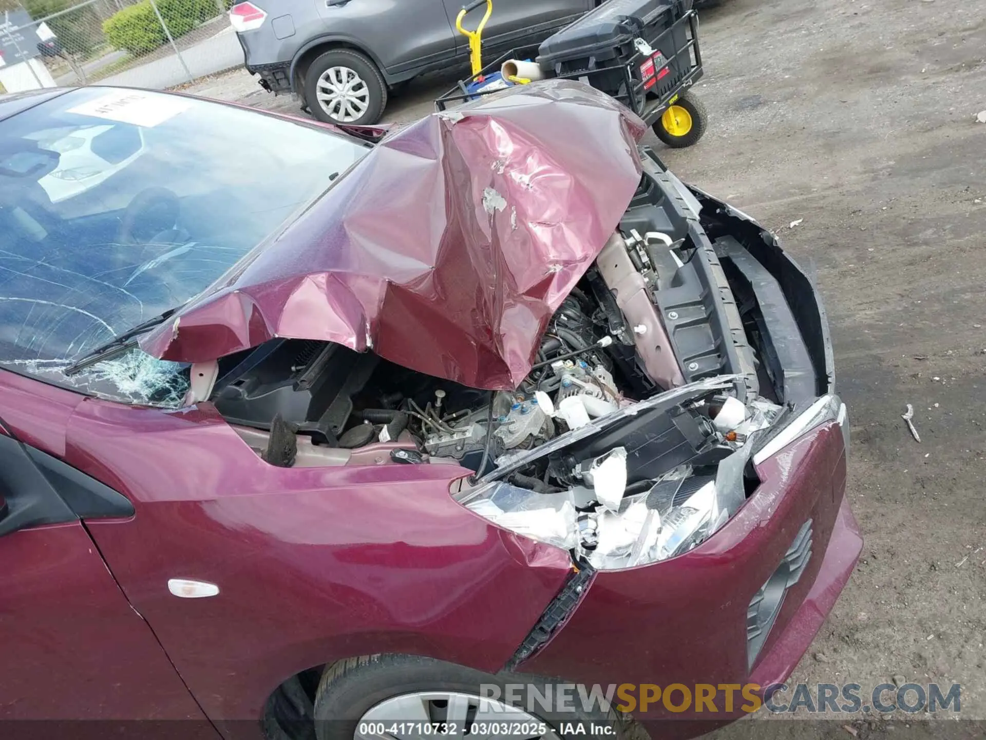 6 fotografías del automóvil dañado ML32FUFJ8PHF02013 MITSUBISHI MIRAGE G4 2023
