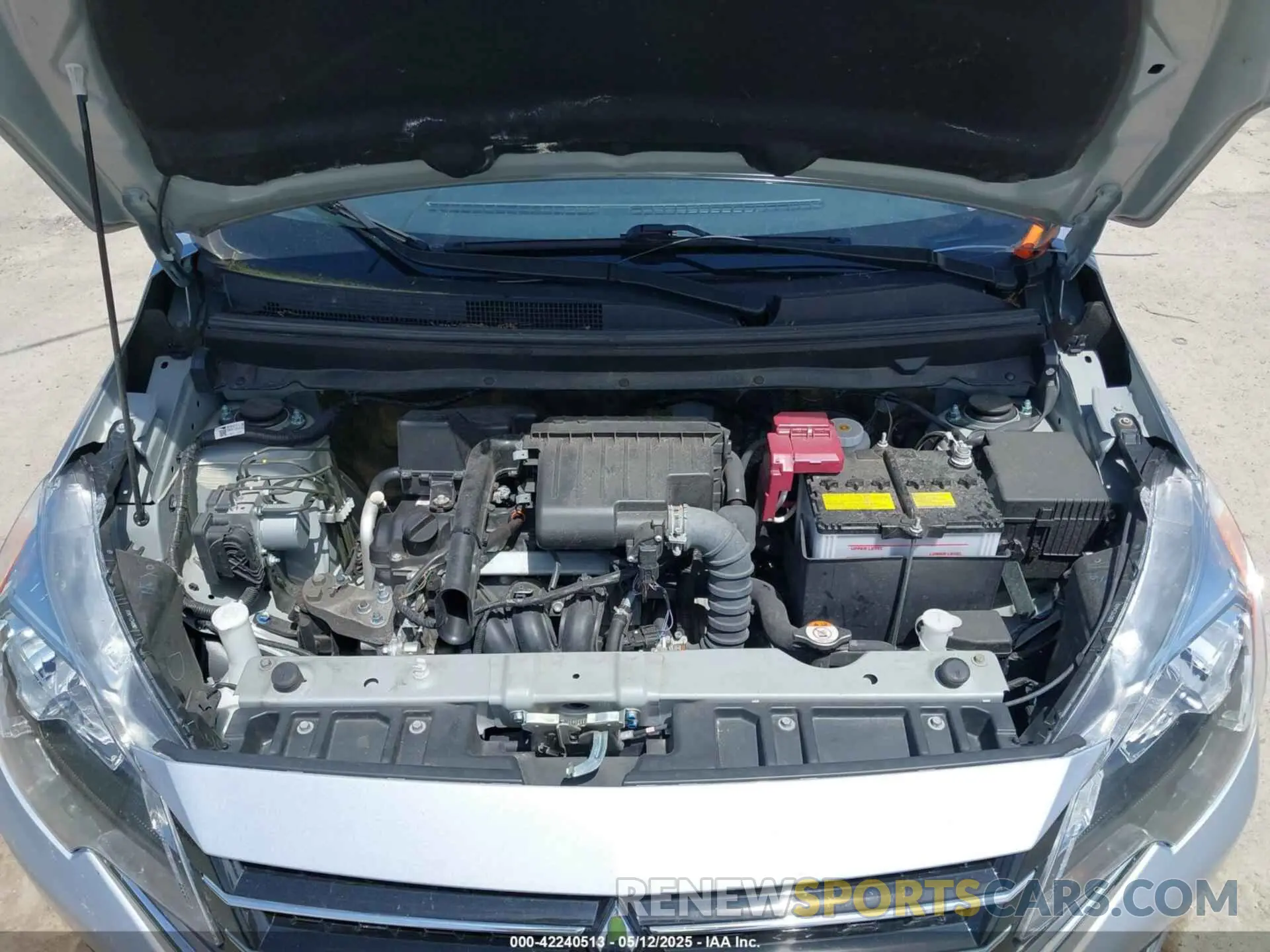 10 fotografías del automóvil dañado ML32FUFJ8PHF04683 MITSUBISHI MIRAGE G4 2023