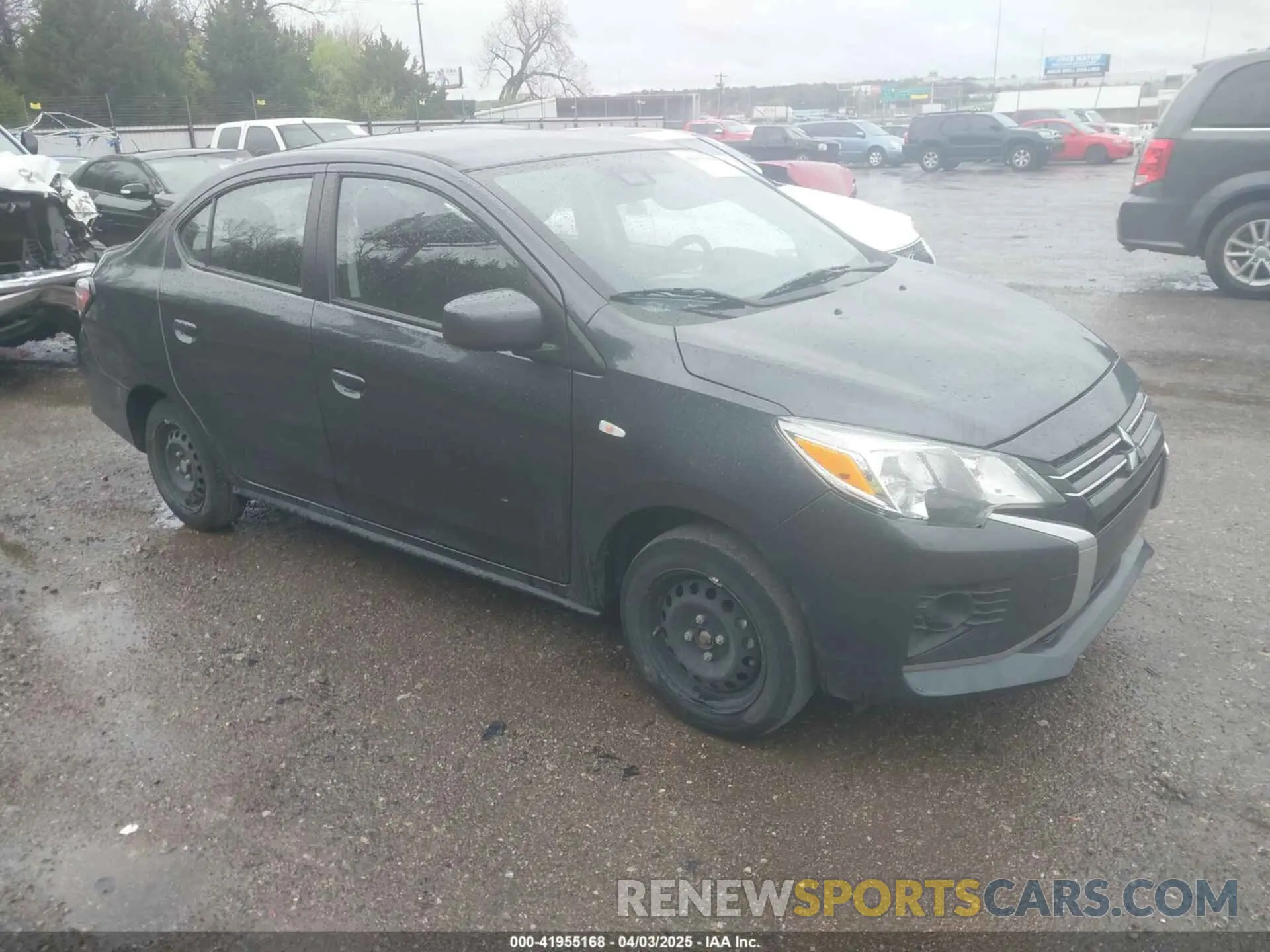1 fotografías del automóvil dañado ML32FUFJ2RHF06500 MITSUBISHI MIRAGE G4 2024