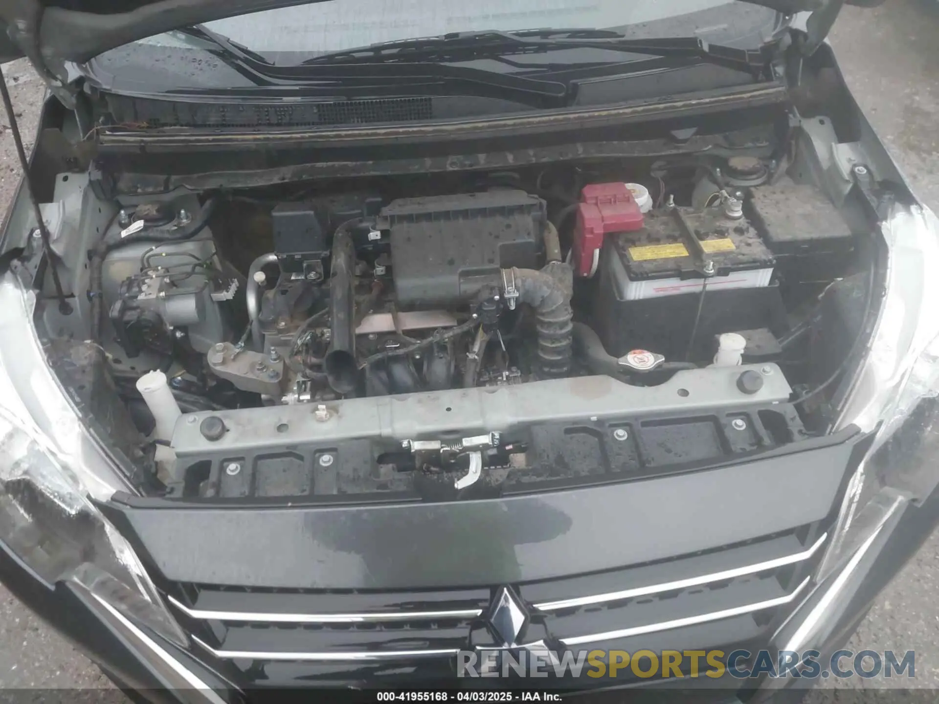10 fotografías del automóvil dañado ML32FUFJ2RHF06500 MITSUBISHI MIRAGE G4 2024