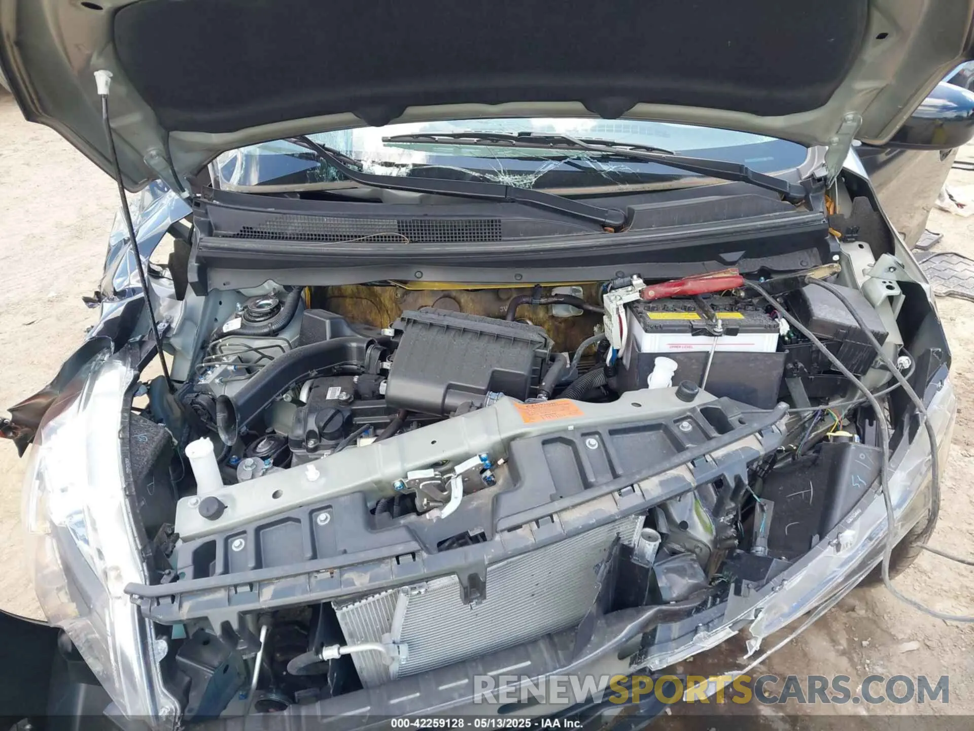 10 fotografías del automóvil dañado ML32FUFJ2RHF09235 MITSUBISHI MIRAGE G4 2024