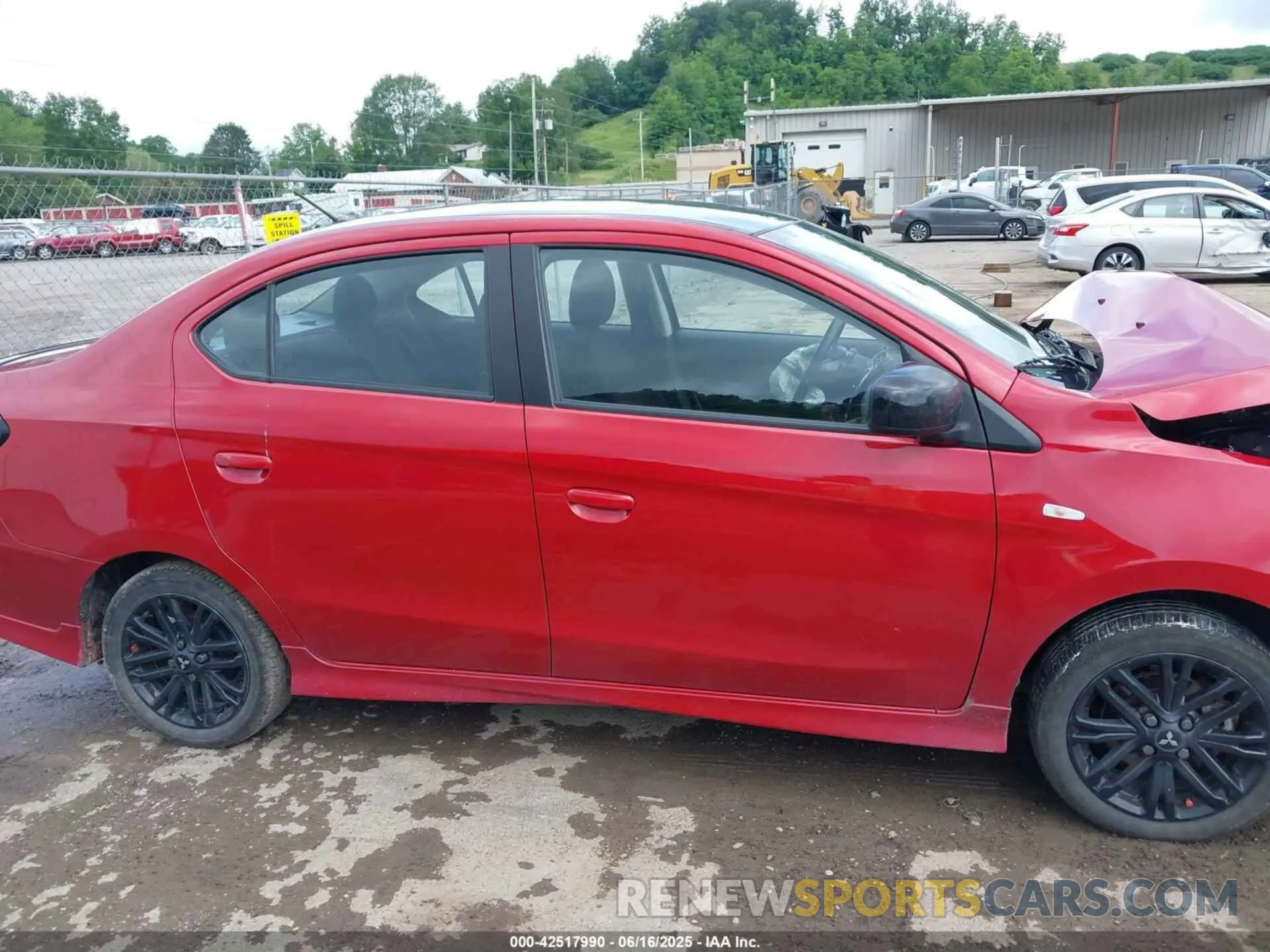 13 fotografías del automóvil dañado ML32FUFJ2RHF10773 MITSUBISHI MIRAGE G4 2024