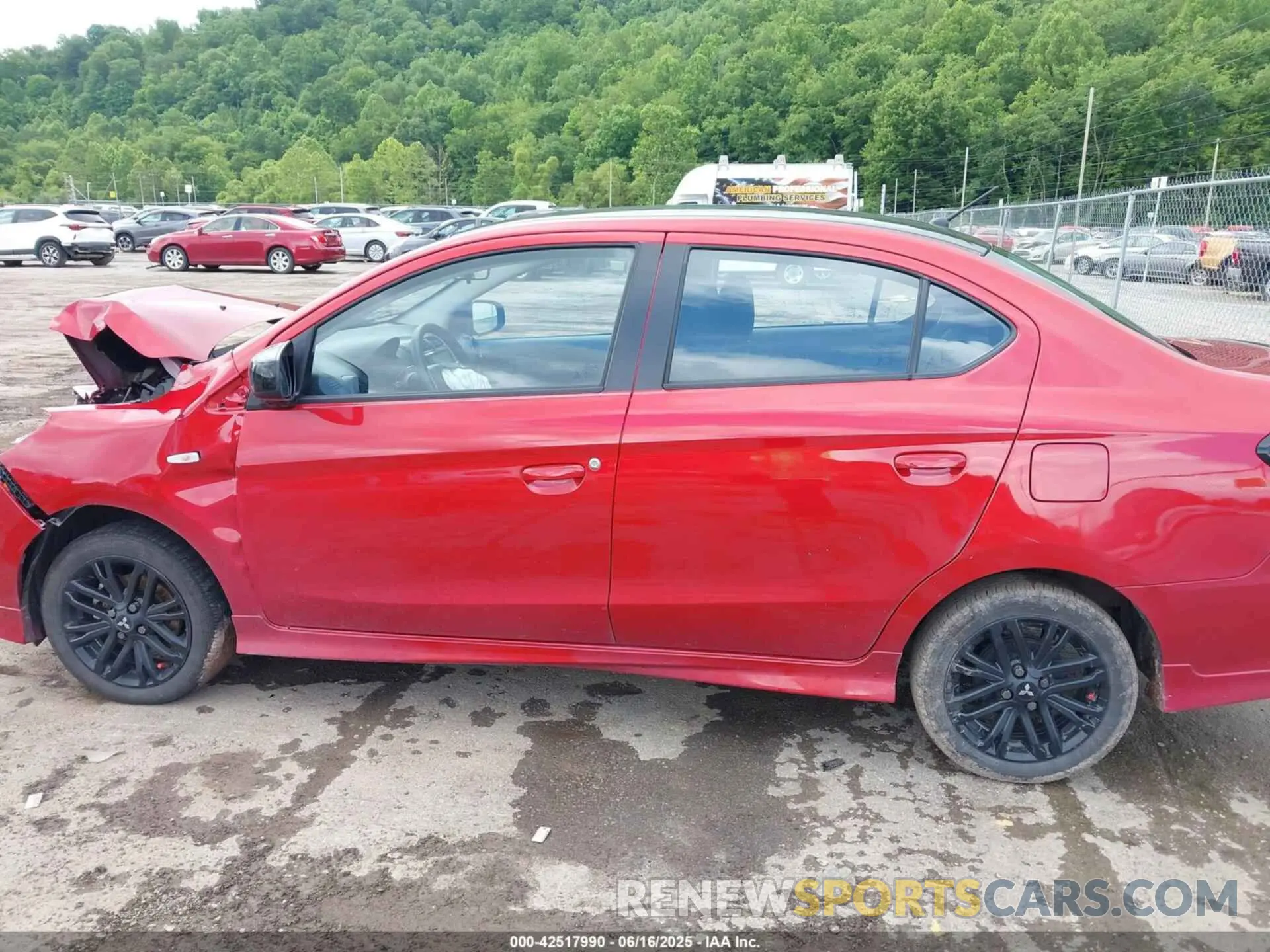 14 fotografías del automóvil dañado ML32FUFJ2RHF10773 MITSUBISHI MIRAGE G4 2024
