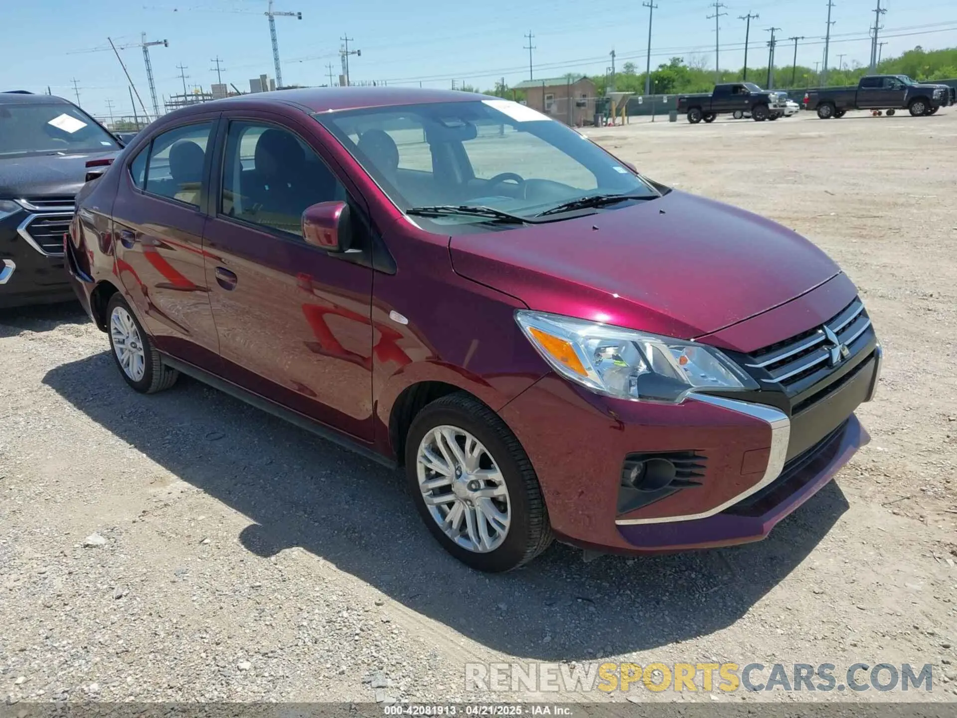 1 fotografías del automóvil dañado ML32FUFJ2RHF11096 MITSUBISHI MIRAGE G4 2024