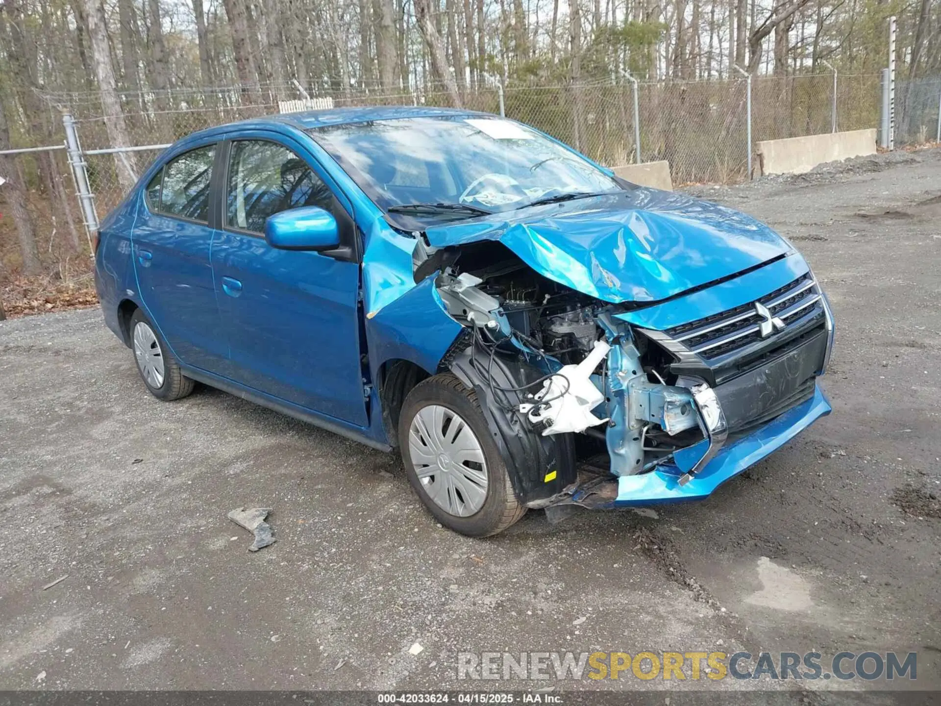 1 fotografías del automóvil dañado ML32FUFJ2RHF16976 MITSUBISHI MIRAGE G4 2024