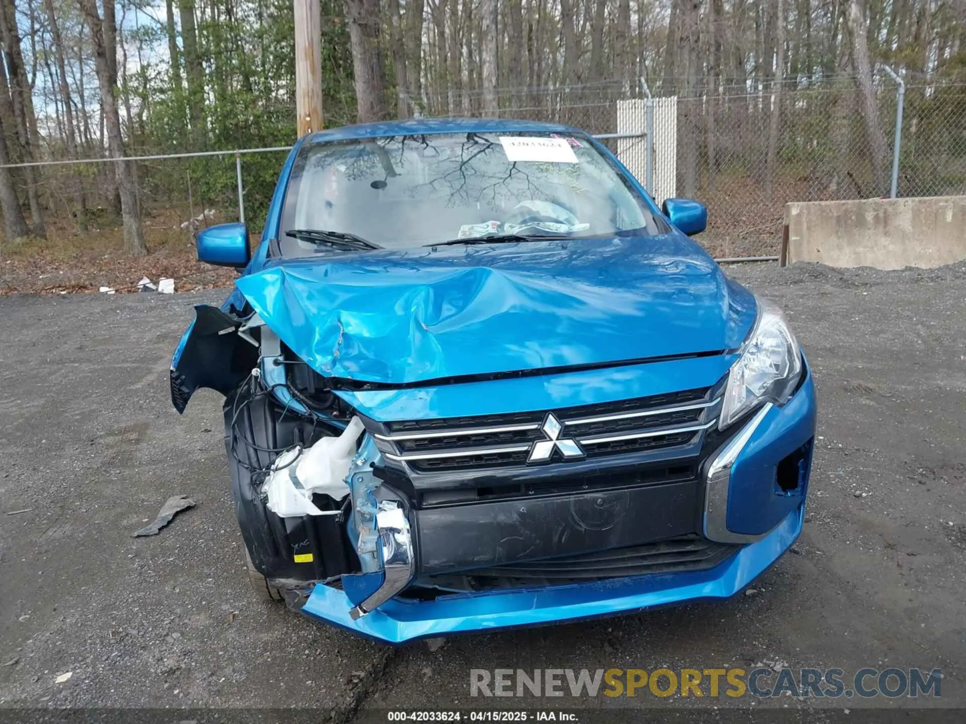 12 fotografías del automóvil dañado ML32FUFJ2RHF16976 MITSUBISHI MIRAGE G4 2024
