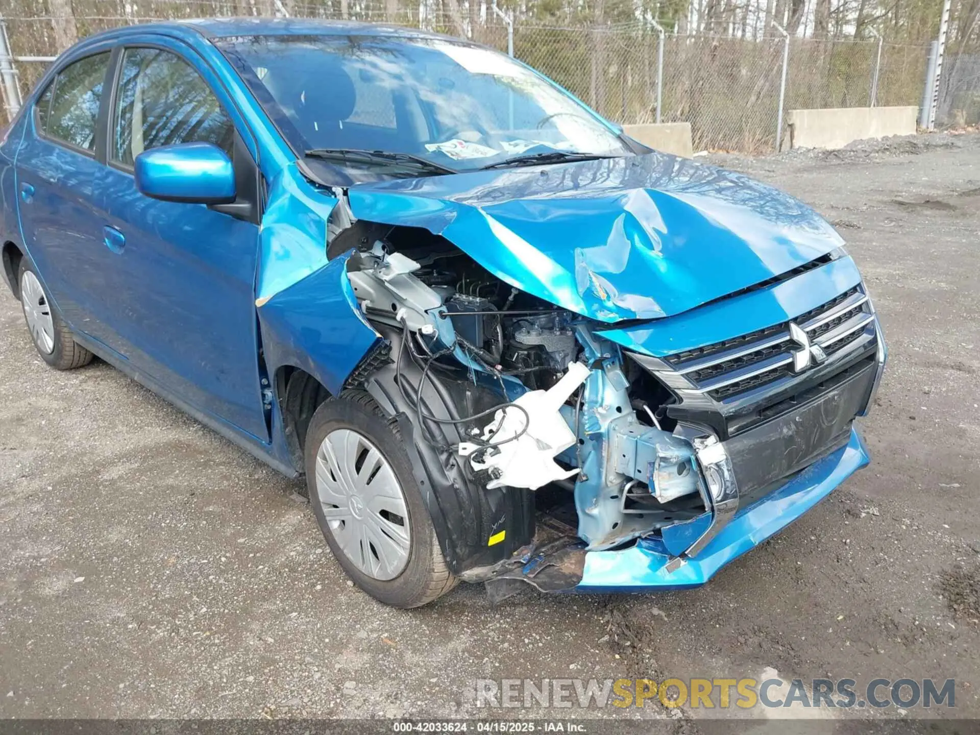 6 fotografías del automóvil dañado ML32FUFJ2RHF16976 MITSUBISHI MIRAGE G4 2024