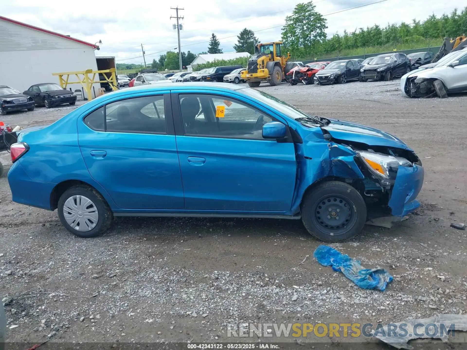 14 fotografías del automóvil dañado ML32FUFJ3RHF00981 MITSUBISHI MIRAGE G4 2024