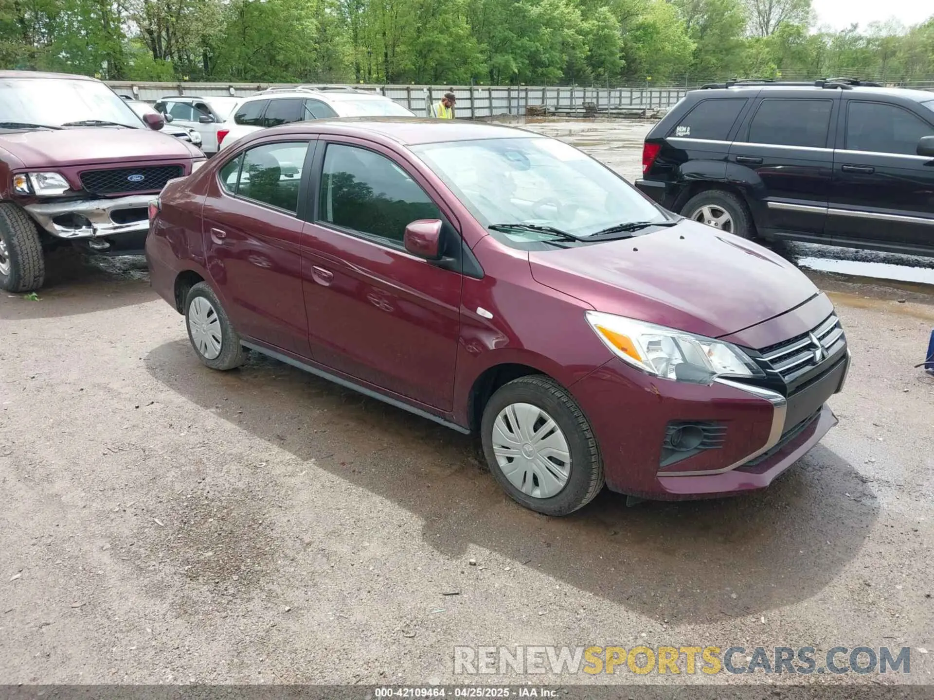 1 fotografías del automóvil dañado ML32FUFJ4RHF02299 MITSUBISHI MIRAGE G4 2024