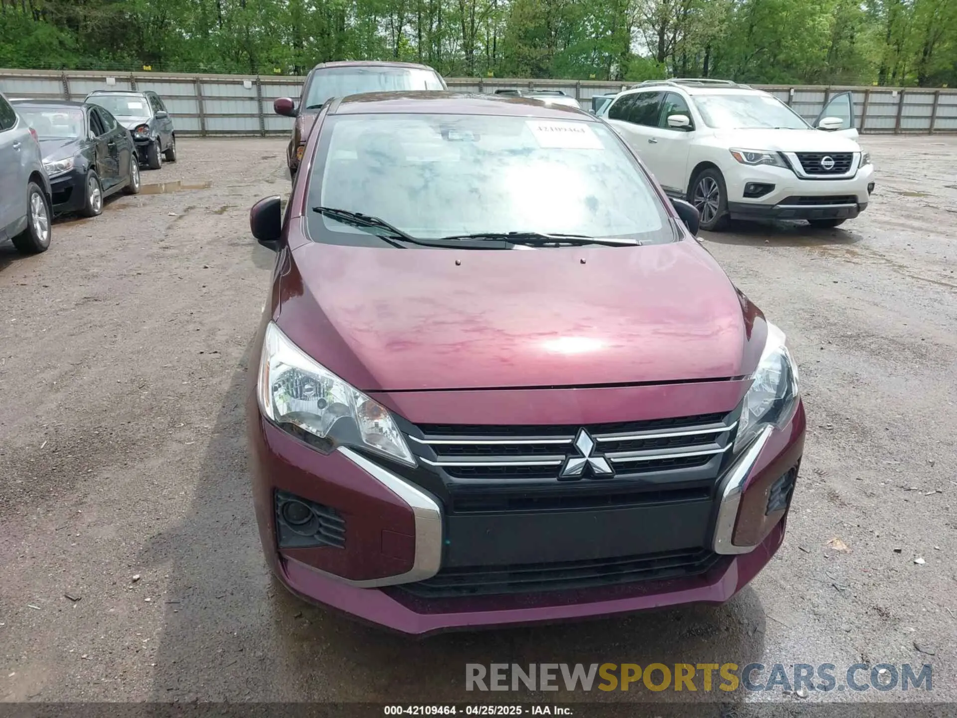 12 fotografías del automóvil dañado ML32FUFJ4RHF02299 MITSUBISHI MIRAGE G4 2024