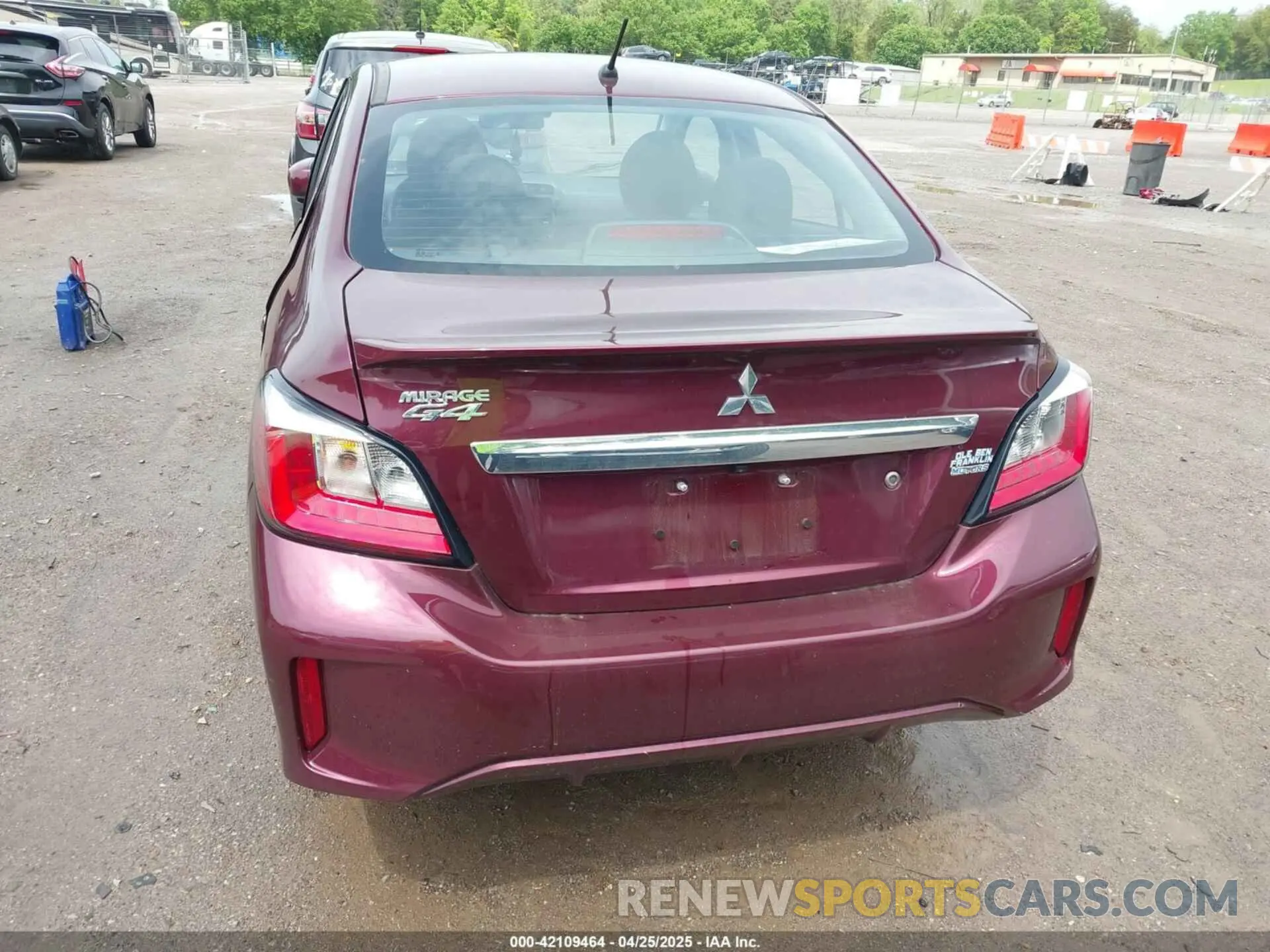 16 fotografías del automóvil dañado ML32FUFJ4RHF02299 MITSUBISHI MIRAGE G4 2024
