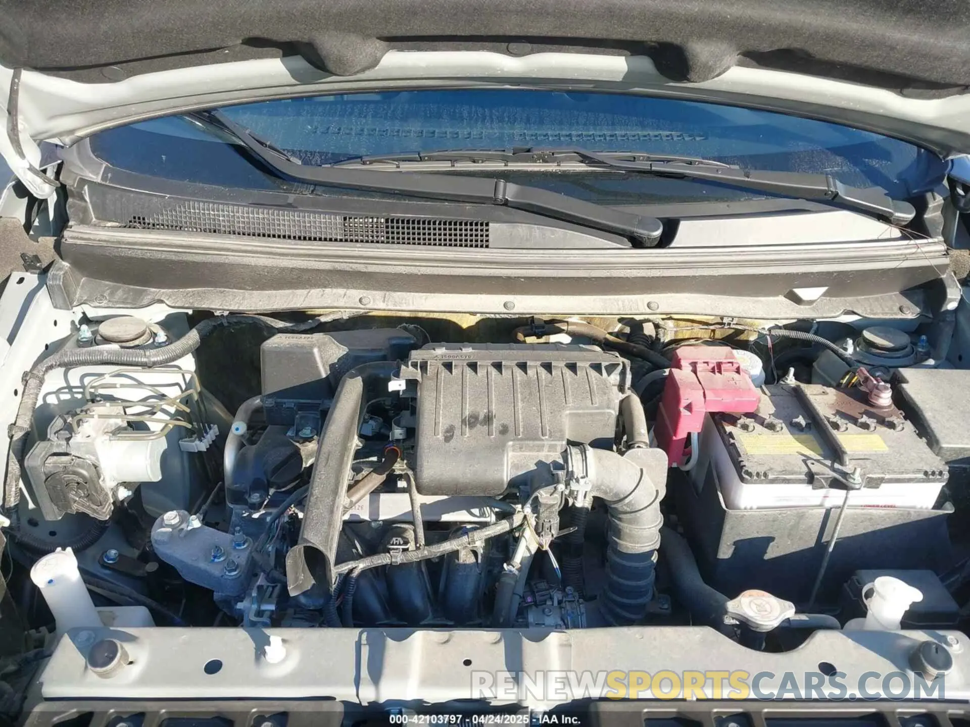 10 fotografías del automóvil dañado ML32FUFJ4RHF07678 MITSUBISHI MIRAGE G4 2024