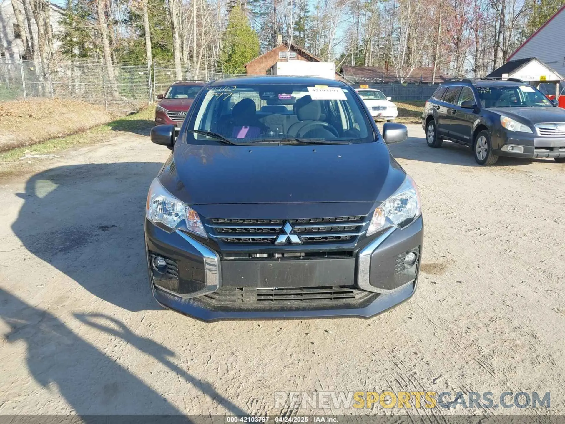 12 fotografías del automóvil dañado ML32FUFJ4RHF07678 MITSUBISHI MIRAGE G4 2024