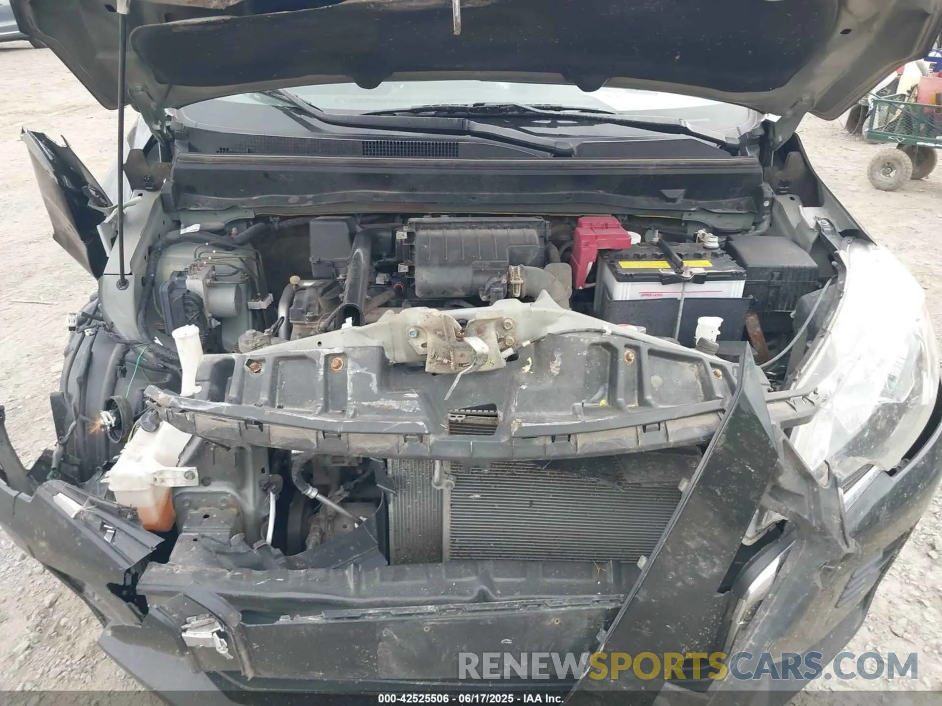 10 fotografías del automóvil dañado ML32FUFJ5RHF02733 MITSUBISHI MIRAGE G4 2024