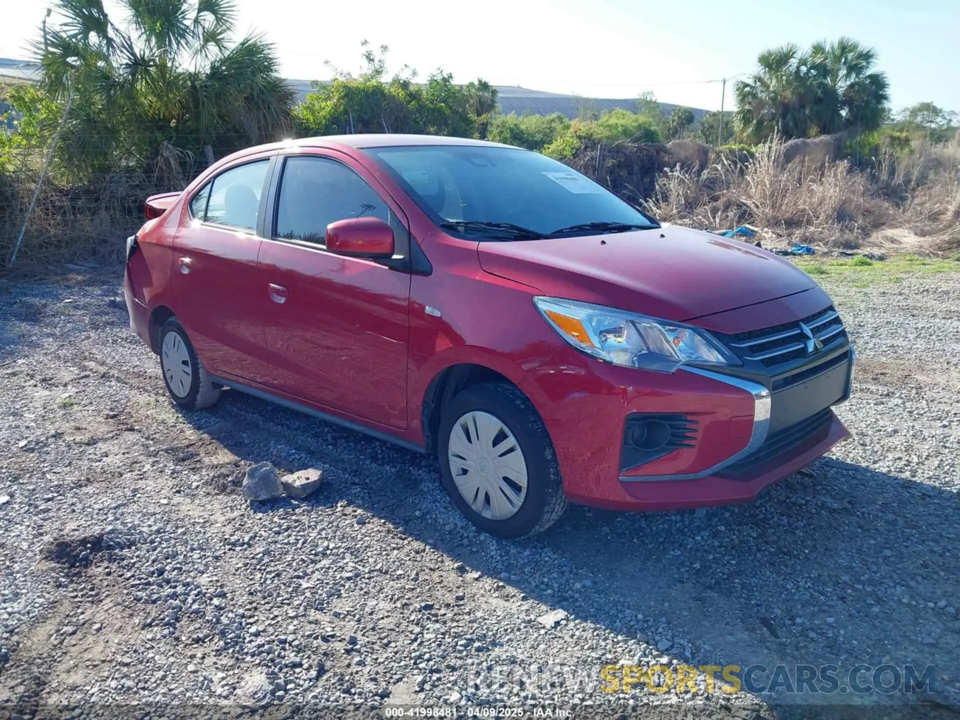 1 fotografías del automóvil dañado ML32FUFJ5RHF06006 MITSUBISHI MIRAGE G4 2024