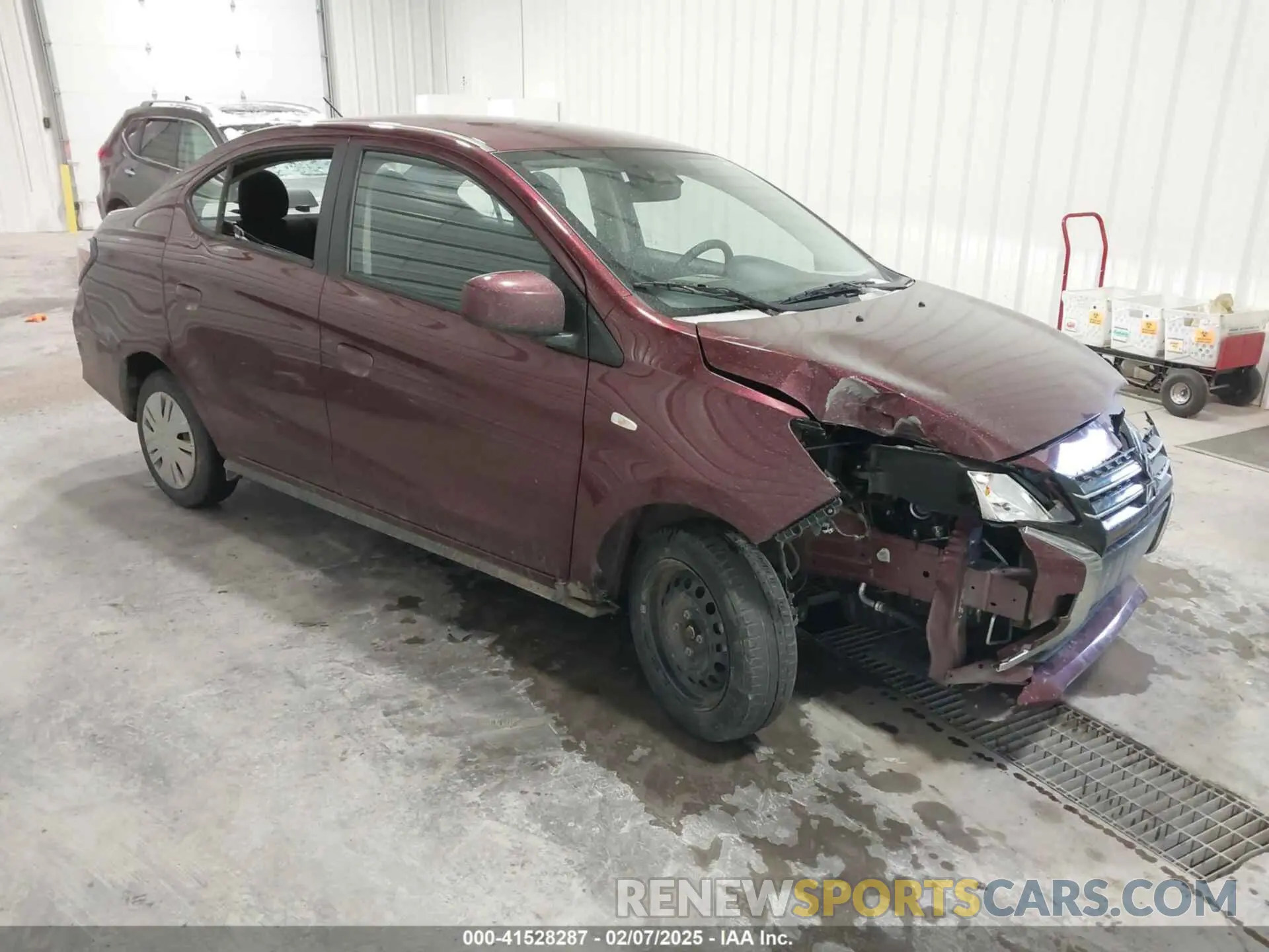 1 fotografías del automóvil dañado ML32FUFJ8RHF08445 MITSUBISHI MIRAGE G4 2024