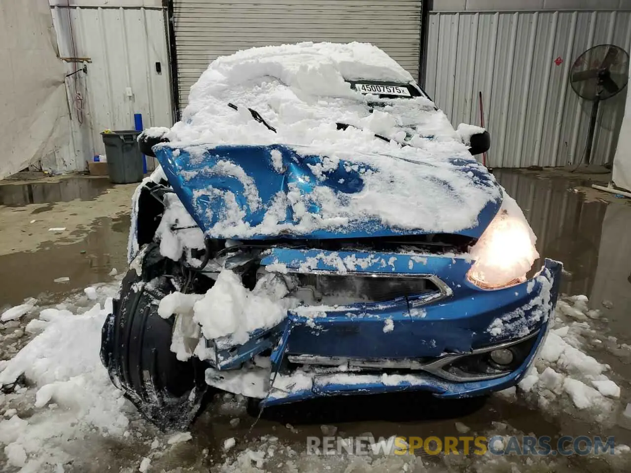 5 fotografías del automóvil dañado ML32A5HJ0KH007540 MITSUBISHI MIRAGE LE 2019