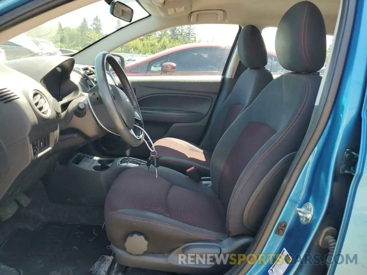 7 fotografías del automóvil dañado ML32A5HJ1KH010186 MITSUBISHI MIRAGE LE 2019