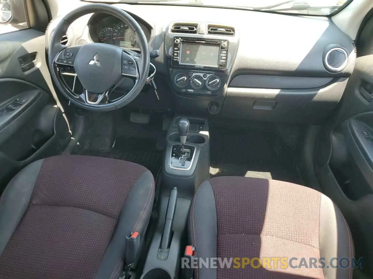 8 fotografías del automóvil dañado ML32A5HJ1KH010186 MITSUBISHI MIRAGE LE 2019