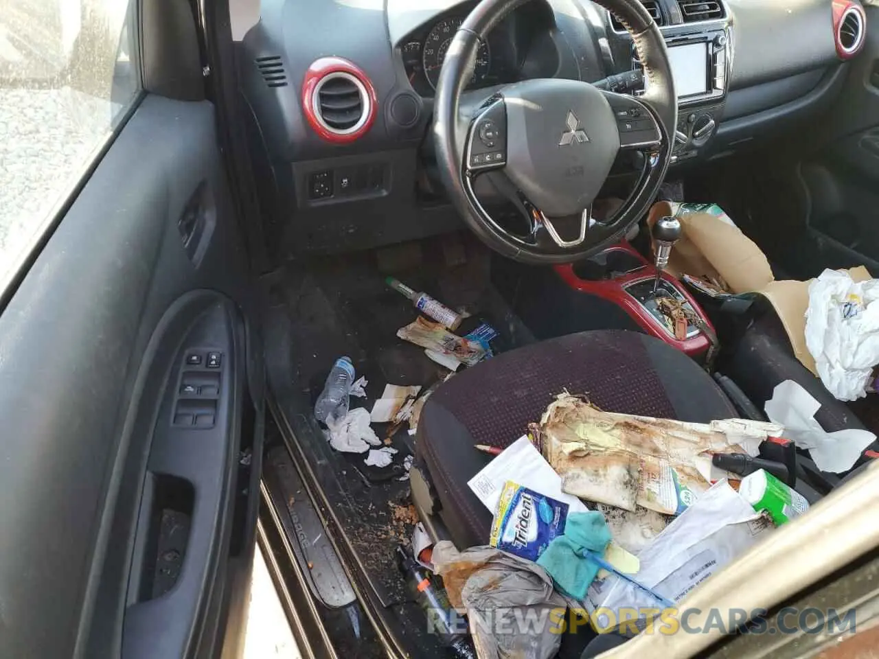 8 fotografías del automóvil dañado ML32A5HJ2KH002288 MITSUBISHI MIRAGE LE 2019