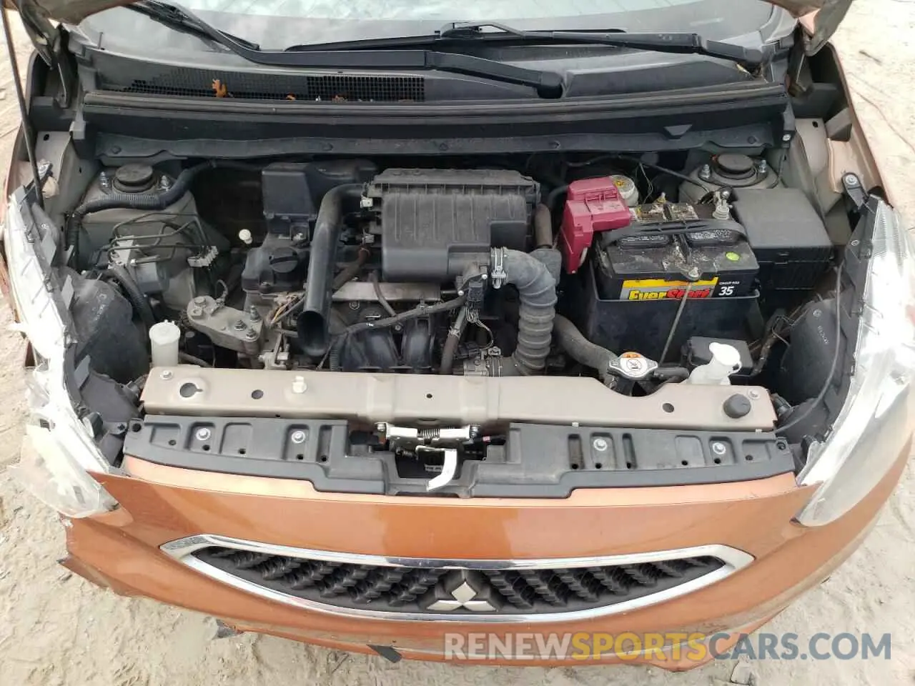 12 fotografías del automóvil dañado ML32A5HJ3KH011386 MITSUBISHI MIRAGE LE 2019