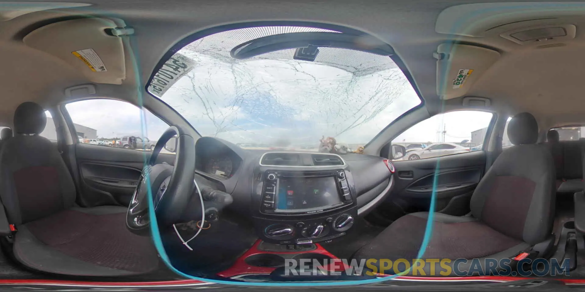 15 fotografías del automóvil dañado ML32A5HJ3KH011386 MITSUBISHI MIRAGE LE 2019