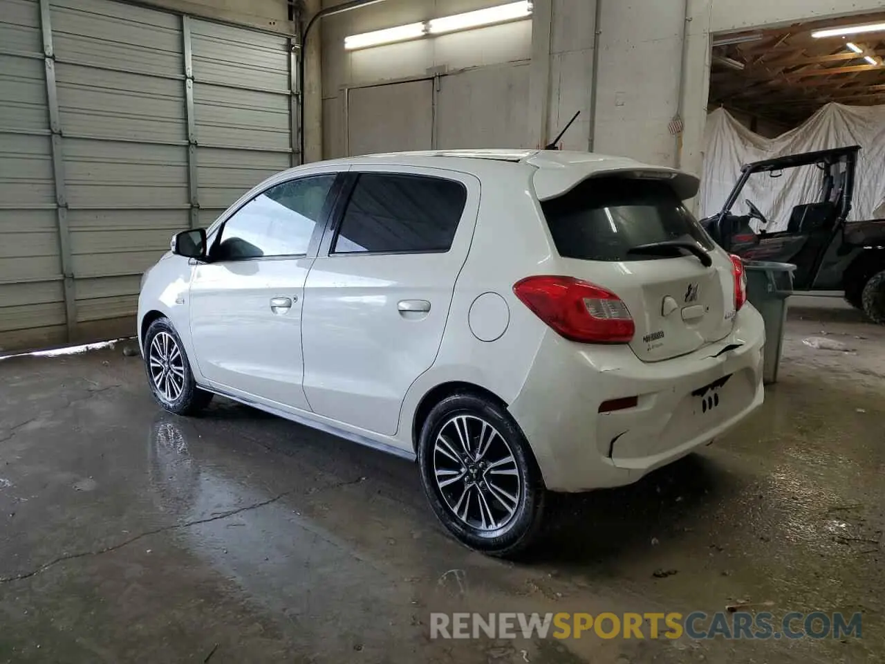 2 fotografías del automóvil dañado ML32A5HJ8KH007169 MITSUBISHI MIRAGE LE 2019