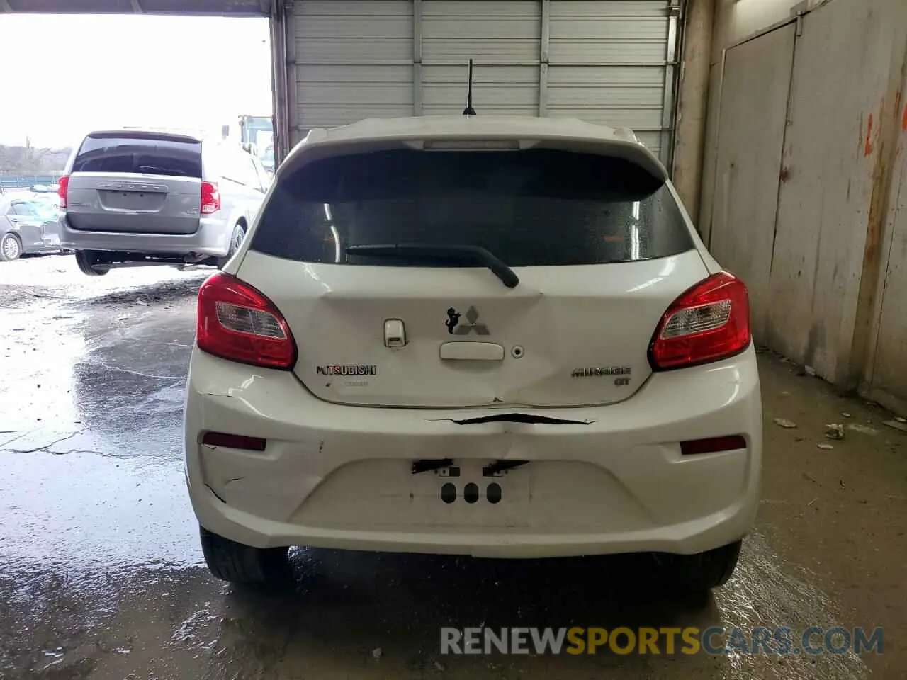 6 fotografías del automóvil dañado ML32A5HJ8KH007169 MITSUBISHI MIRAGE LE 2019