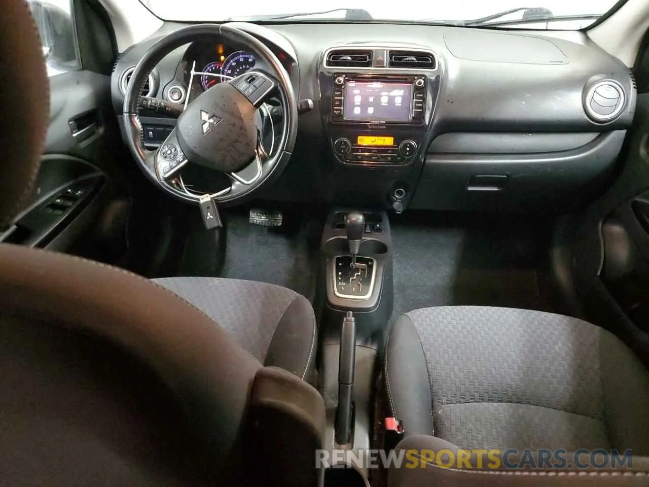 8 fotografías del automóvil dañado ML32A5HJ8KH007169 MITSUBISHI MIRAGE LE 2019