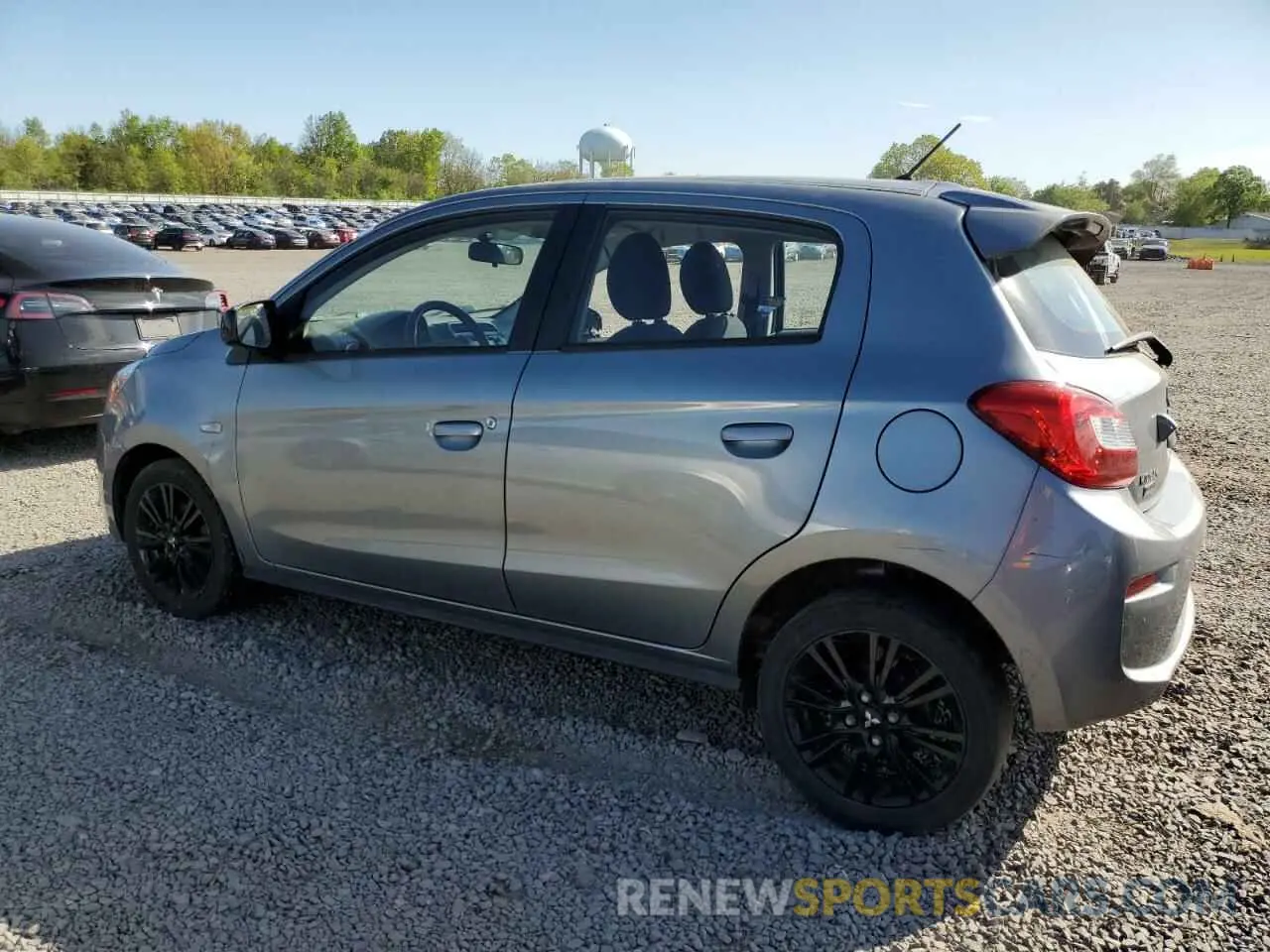 2 fotografías del automóvil dañado ML32A5HJ9KH015488 MITSUBISHI MIRAGE LE 2019
