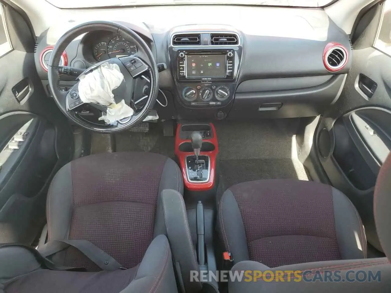 8 fotografías del automóvil dañado ML32A5HJXKH002524 MITSUBISHI MIRAGE LE 2019