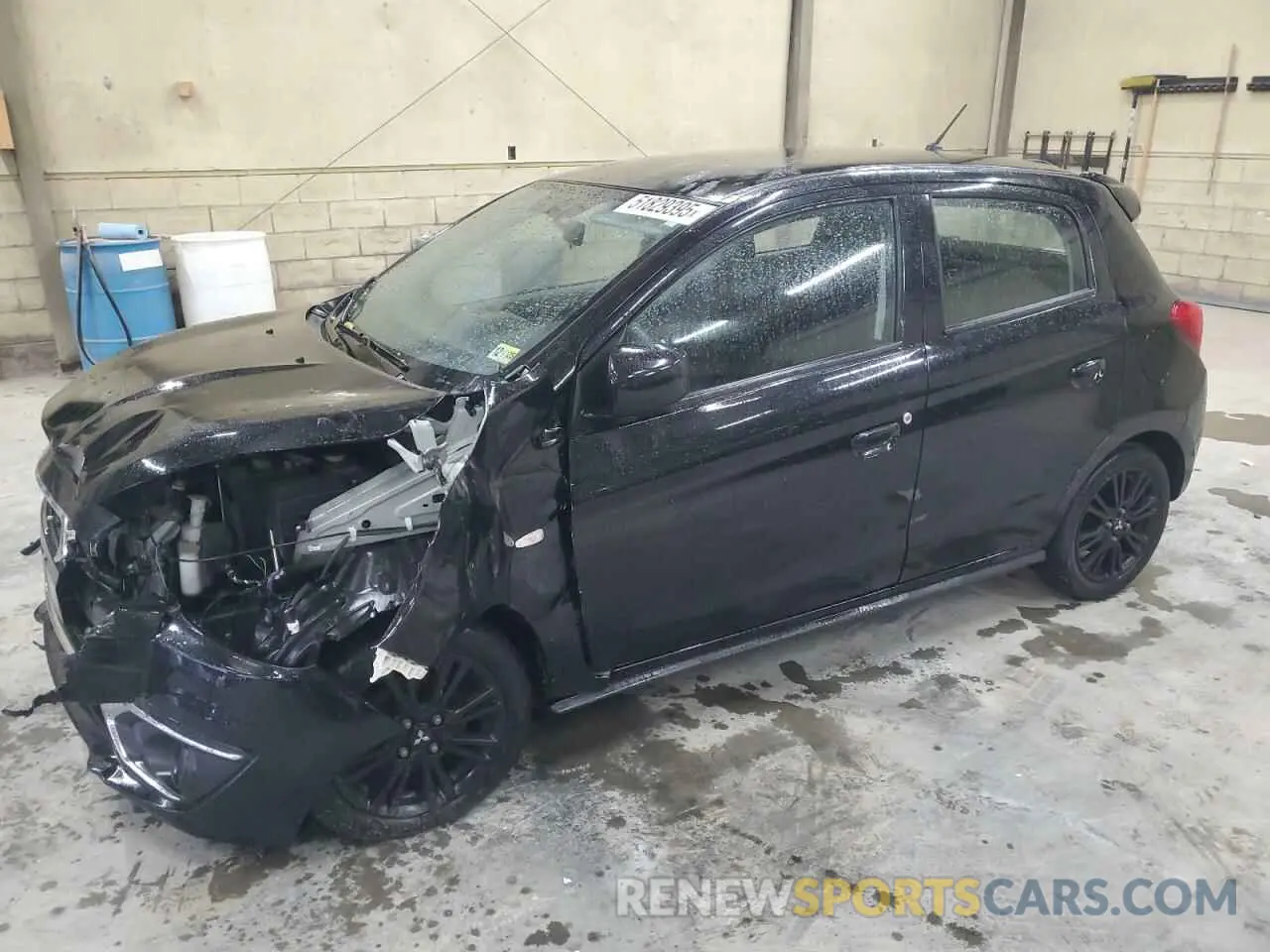 1 fotografías del automóvil dañado ML32A5HJ0LH010083 MITSUBISHI MIRAGE LE 2020