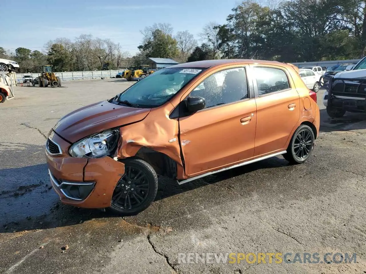 1 fotografías del automóvil dañado ML32A5HJ6LH004983 MITSUBISHI MIRAGE LE 2020