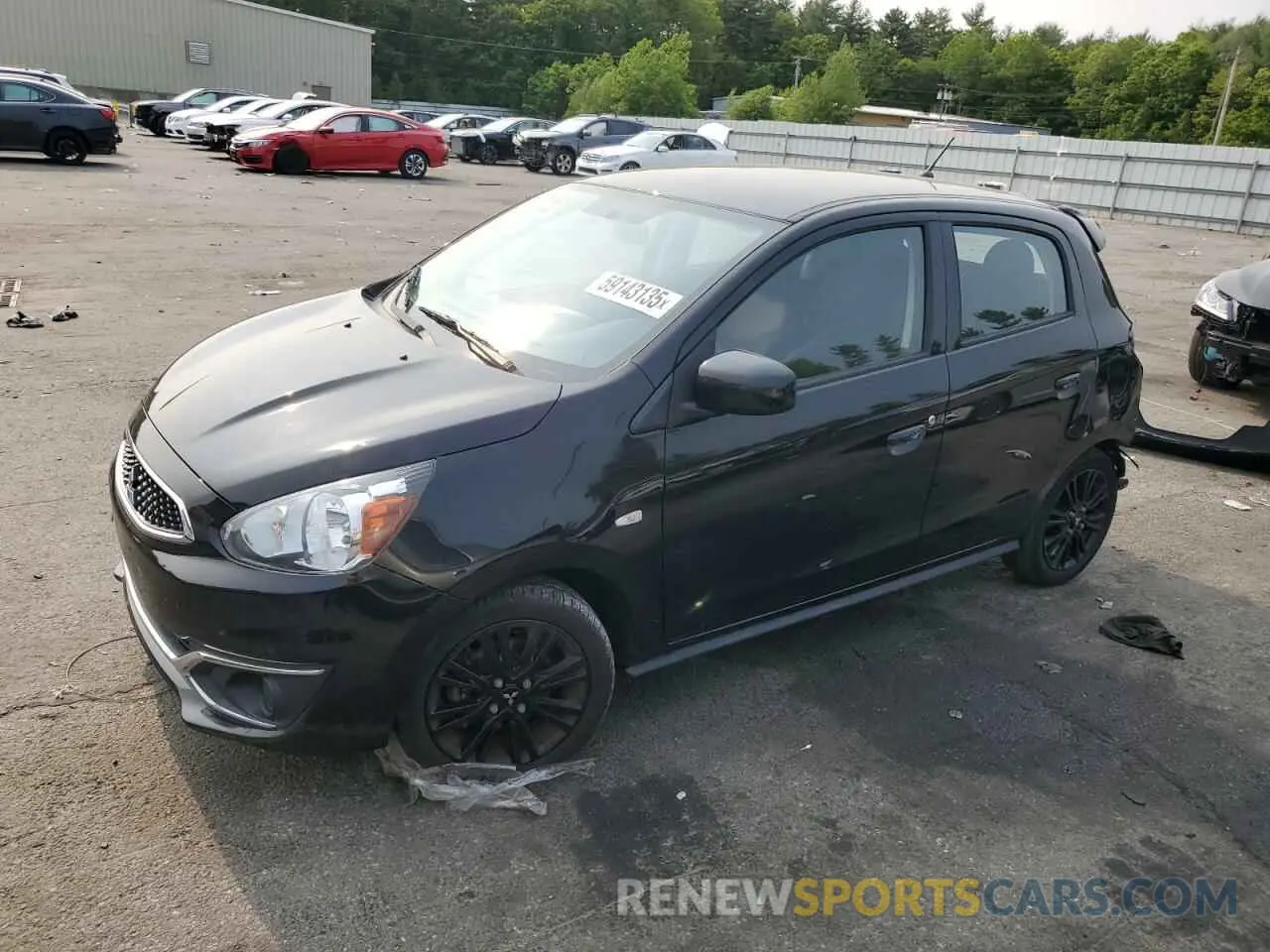 1 fotografías del automóvil dañado ML32A5HJ7LH005611 MITSUBISHI MIRAGE LE 2020