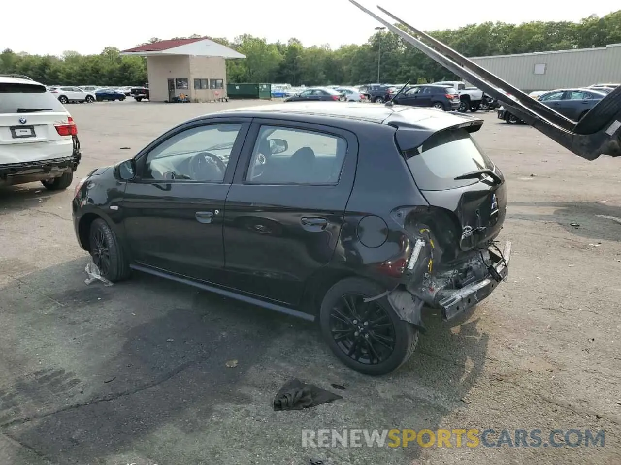 2 fotografías del automóvil dañado ML32A5HJ7LH005611 MITSUBISHI MIRAGE LE 2020