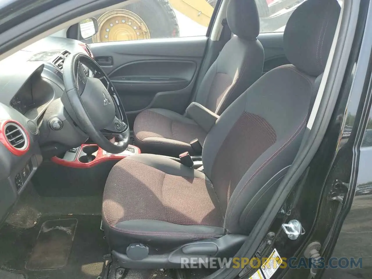 7 fotografías del automóvil dañado ML32A5HJ7LH005611 MITSUBISHI MIRAGE LE 2020