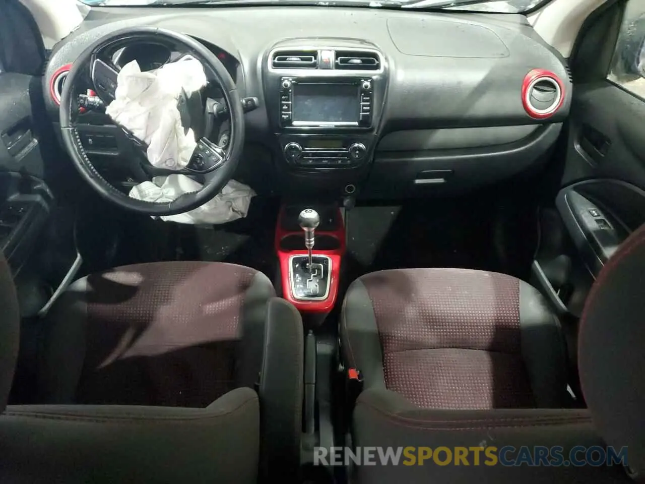 8 fotografías del automóvil dañado ML32A5HJ7LH006760 MITSUBISHI MIRAGE LE 2020