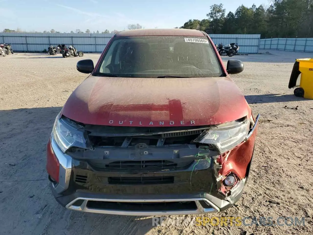 5 fotografías del automóvil dañado JA4AD2A30KZ018939 MITSUBISHI OUTLANDER 2019
