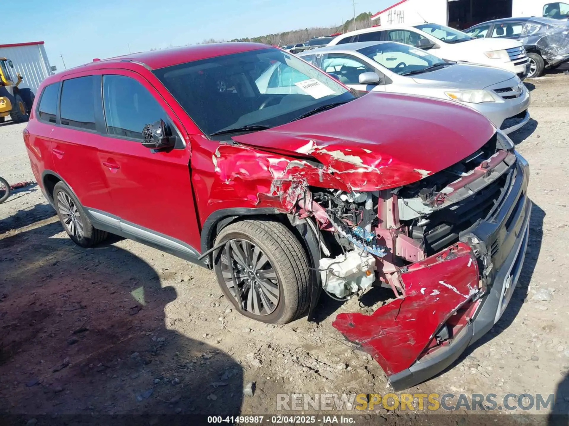 1 fotografías del automóvil dañado JA4AD2A33KZ026078 MITSUBISHI OUTLANDER 2019