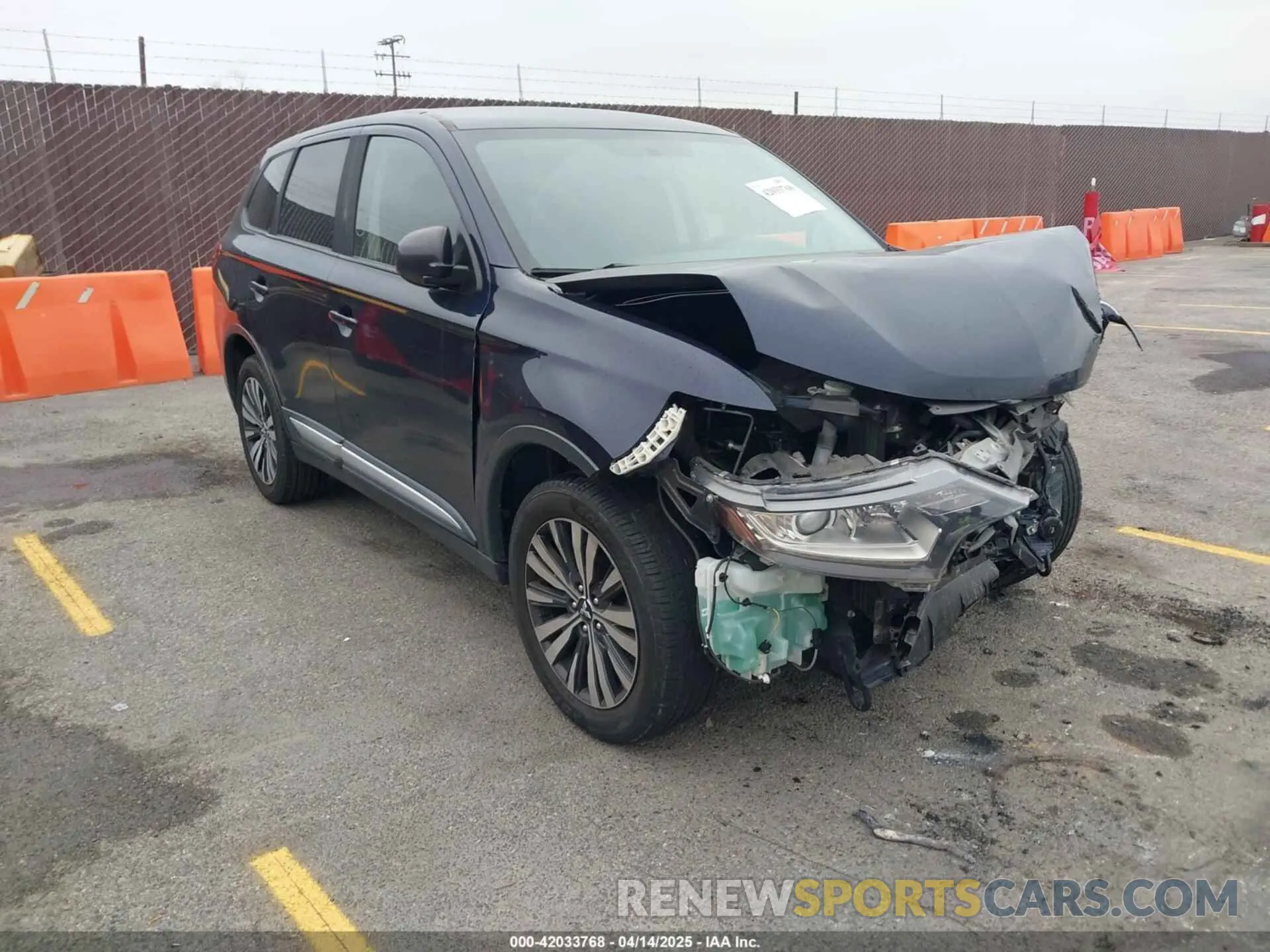 1 fotografías del automóvil dañado JA4AD2A34KJ000474 MITSUBISHI OUTLANDER 2019
